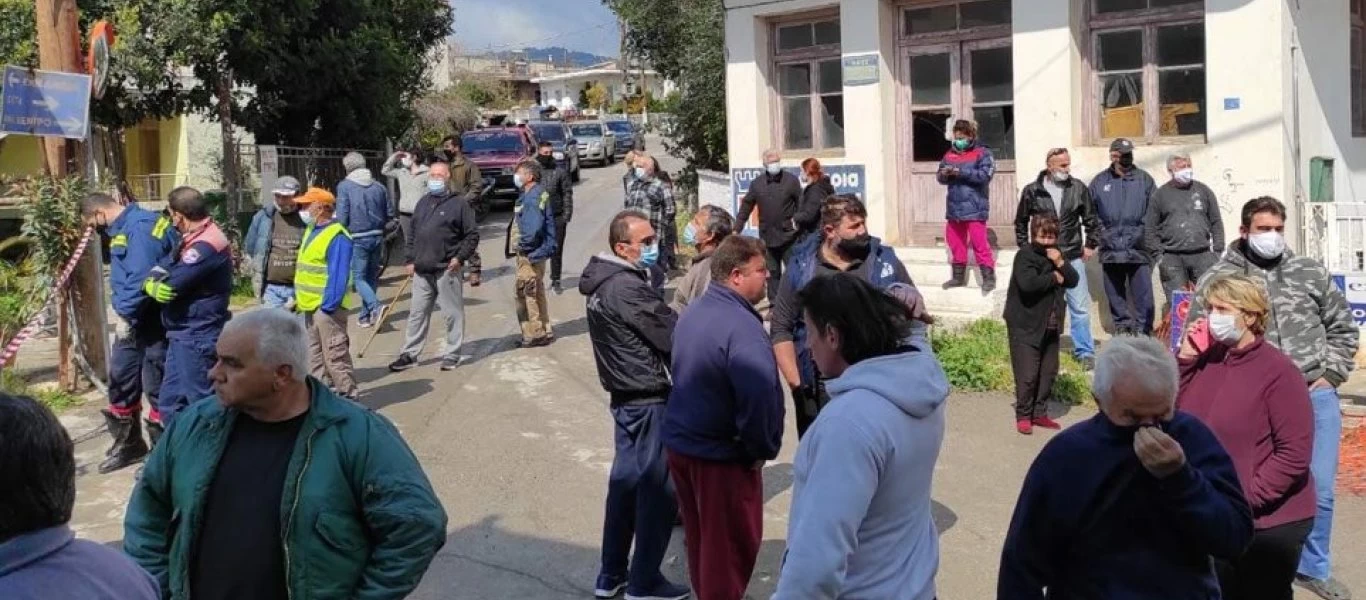 Τραγωδία στην Ερέτρια: Αυτοψία στο σημείο όπου σκοτώθηκαν ακαριαία οι τρεις εργαζόμενοι της ΔΕΗ